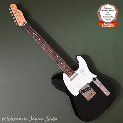 Fender Made in Japan Hybrid II Telecaster Rosewood Black Electric