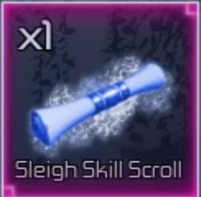 Sleigh Skill Scroll   Jujutsu Infinite [ FASTEST DELIVERY ]