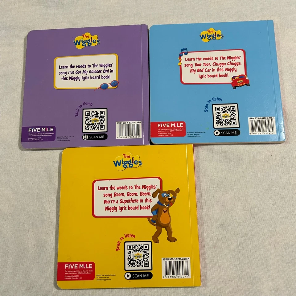 The Wiggles 5 Book Bundle 2023 - Image 2 of 4