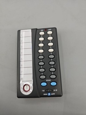 X10 Palmpad Remote Control Powerhouse HR12a  8 Switch 1-8/ 9-16 Keypad