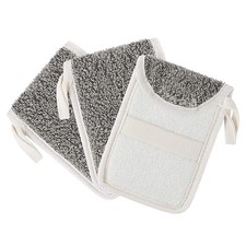 3 Pcs Soap Saver Pouch,Exfoliating Soap Bag Body Scrubber Exfoliator Sponge5310