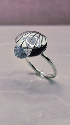 Australian Hand Made Venus Trap OOAK 925 Sterling Silver Ring Unique 