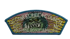 Occoneechee Council NC 2010 National Scout Jamboree 100 YRS JSP BLU Bdr (NE4353)