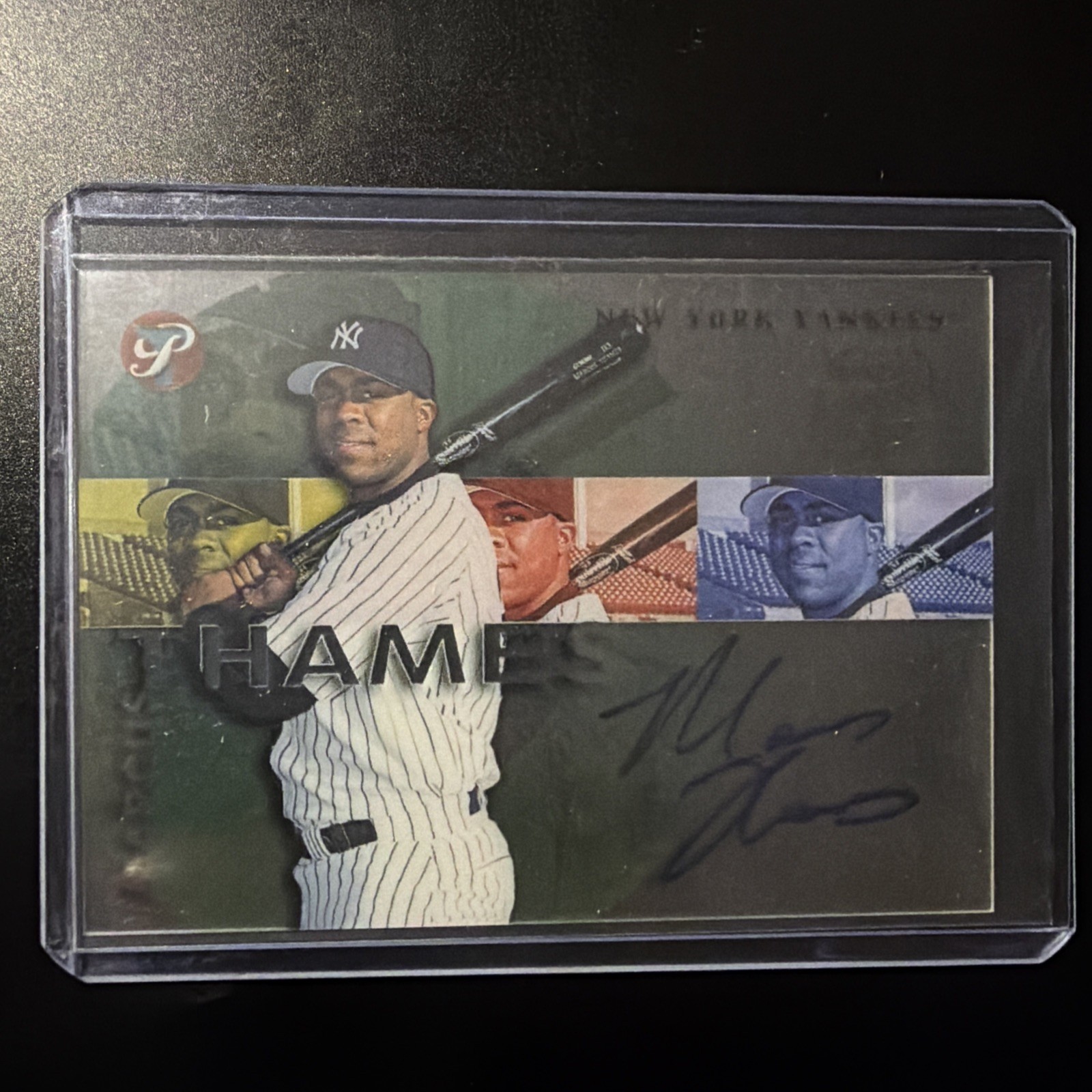 2002 Topps Pristine - Personal Endorsements Autographs Marcus Thames #PE-MT (AU)