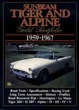 TIGER SUNBEAM ALPINE PORTFOLIO GOLD BOOK SHELBY FORD 1959-1967 1966 1965 1964 63
