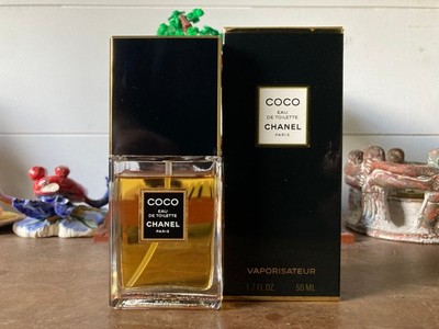 Vintage 1980s CHANEL Coco *Original Formula Pre-Barcode* EDT Spray 50 ml 1.7 oz
