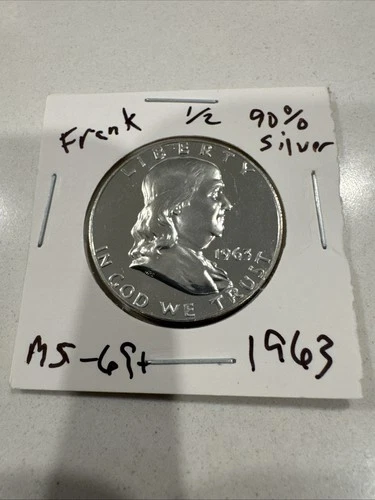 1963 Franklin Half Dollar 50C Uncirculated Uncertified **No Reserve**