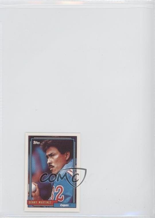 1992 Topps Micro Box Set Dennis Martinez #15 0s5