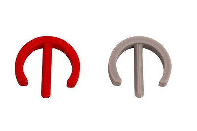 Axis Line Sicherheits Clip für Klapphalter (Ersatzsplint) grau