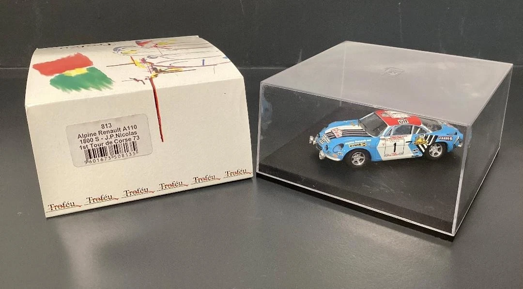 RENAULT ALPINE A110 8 NICOLAS/VIAL RALLYE SANREMO 1971 6EME (EPUISE