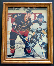 *Rare* Shane Corson Signed & Framed 8x10 w/Dominik Hasek St. Louis Blues /Sabres