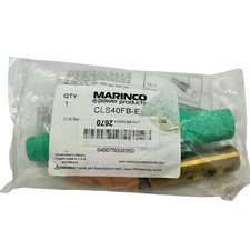 NIB Marinco CLS40FB-E Single Pin Cam Connector Inline Set Green  Brass