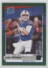 2020 Panini Donruss Rated Rookie Press Proof Green Jake Fromm #305 06ua