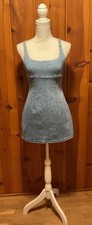 BDG Urban Outfitters Women’s Blue  Denim Mini Dress W/ Adjustable Straps S