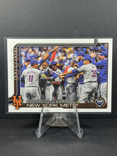 2025 Topps Series 2 Baseball 553 Team Card - New York Mets