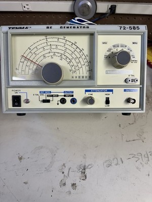 Tenma 72-585 RF Radio Frequency Generator Powers On No Power Cord