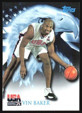 2000-01 Topps Team USA Vin Baker #78 USA Basketball
