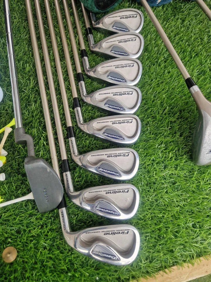 Ladies Knight FireLine Golf Club Set & Bag - Light Flex Graphite Shafts - RH - Image 3 of 4