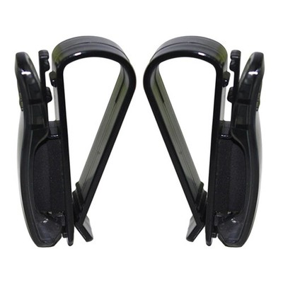 2 Pcs Plastic Car Visor Clip Auto Sunglasses Holder Glasses Clip for Visor