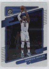 2021-22 Panini Donruss Optic Derrick Favors #33 13ad