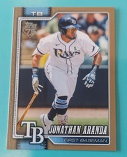 2026 Topps - Jonathan Aranda  Gold /2026 Rays #326