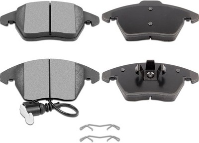   Front Ceramic Disc Brake Pads for SELECT  2006-2018m Audi Volkswagen