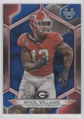 2023 Bowman U Blue Refractor 41/150 Mykel Williams #97 1c79