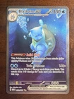 Pokemon Blastoise EX 200/165 Special Illustration Rare SV Scarlet & Violet 151