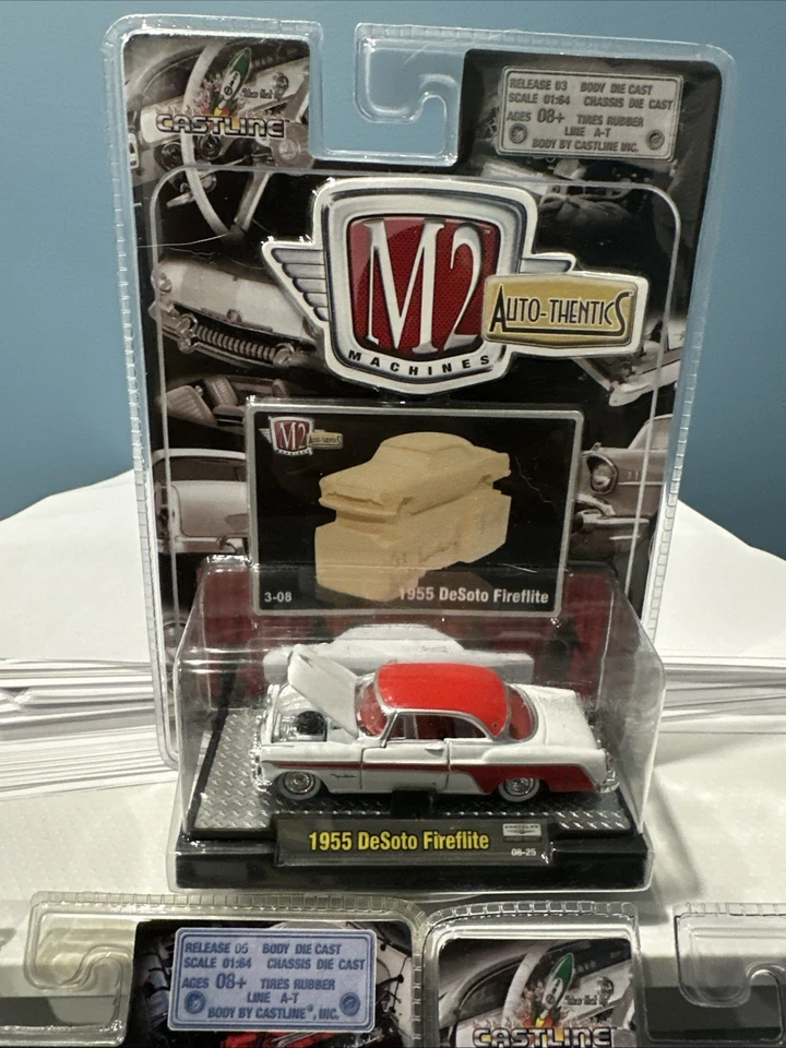 Máquinas M2 1955-1957 Desoto Fireflite lote de 3�� Foto 4 de 4