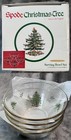 Vintage Spode Christmas Tree Glass Bowls Set of 4 – 5.5"  Gold Rim – NOB