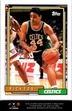1992-93 Topps BASKETBALL #33 Rick Fox