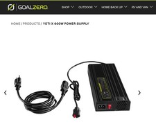 Goal Zero Yeti X 600W Power Supply