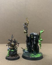 Warhammer Age of Sigmar Kruelboyz Swampclla Shaman and Pot Grot