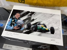 Jim Clark 1965 F1 World Champion Artist Proof 1/1 by David Johnson