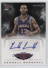 2012-13 Panini Marquee Rookie Signatures Kendall Marshall #67 Auto 5c2