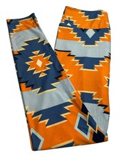 LuLaRoe Leggings OS One Size AZTEC Tribal Colorful Chevron Southwest Fun Casual