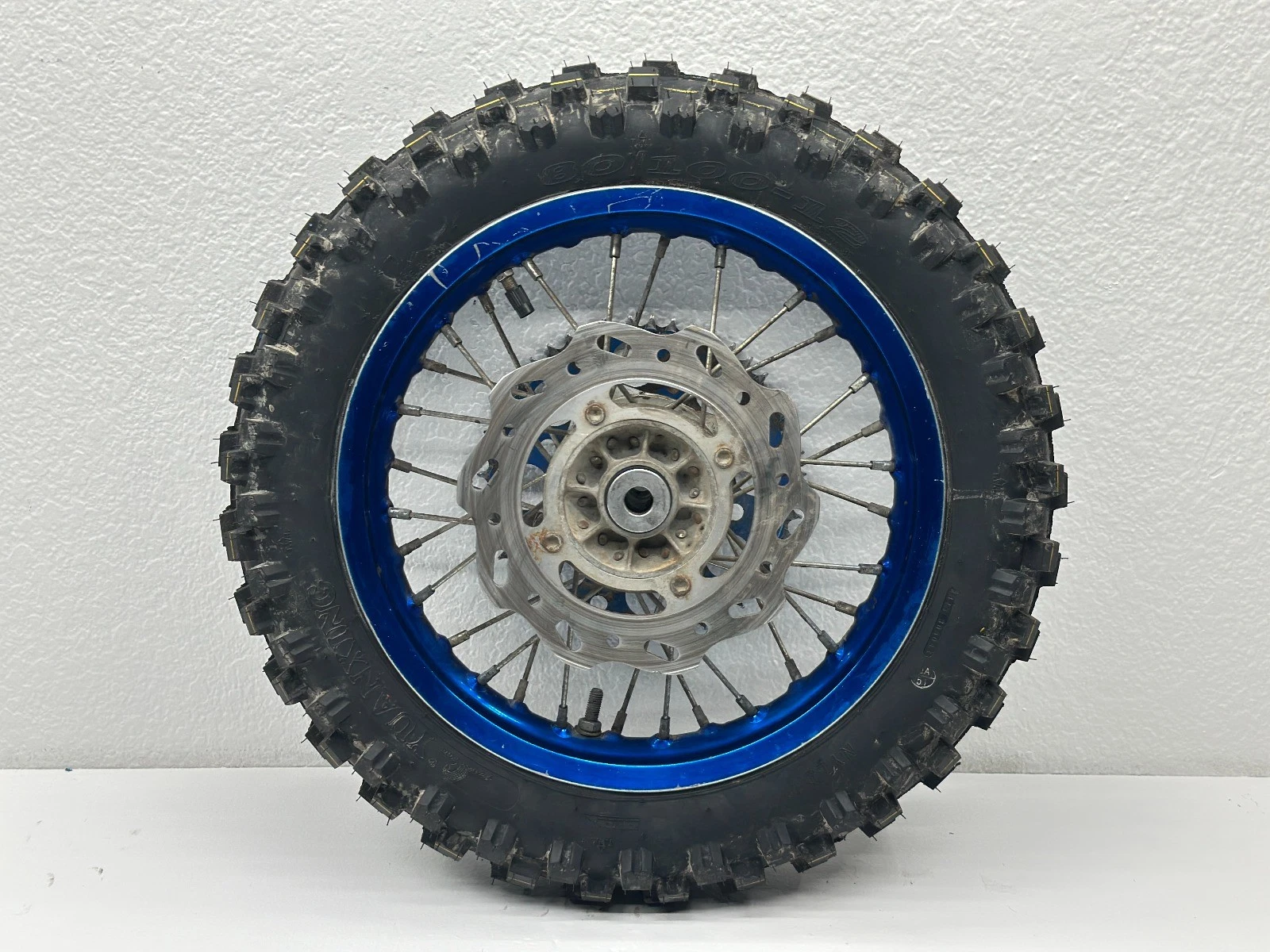 2018 Yamaha YZ65 Wheel Set Front Rear 14/12 Blue Rims Sprocket Hub