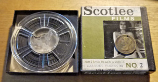 8mm Original Boxed Glamour Film.Caroline Hughes In Ever Loser.Scotlee Films.No.2