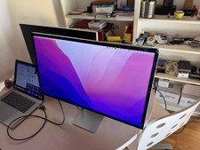 Monitor Apple Display 27" 5K Inclinazione Regolabile con ANGOLO DANNEGGIATO