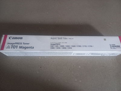 Genuine Canon T01 imagePRESS Toner MAGENTA For C60 C65 C600 C650 C700 C800 C850