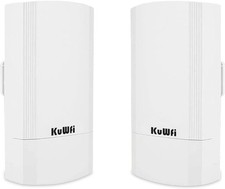 Outdoor WiFi Bridge 5GHz Point-to-Point, 900 Mbps, IP65 Weatherproof, Ethernet