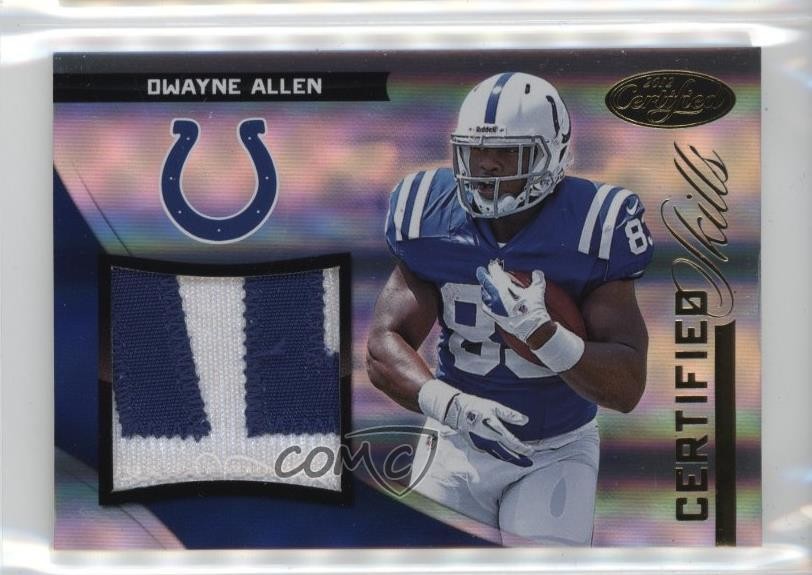 2012 Certified Skills Materials Prime 31/49 Dwayne Allen #32 Rookie RC 1up9