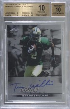 2013 Leaf Metal Draft Terrance Williams #BA-TW2 BGS 10 PRISTINE Auto 0s3