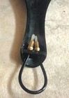 NEW 1/2 VIOLIN 4 STRING TAILPIECE w/ 4 BUILT IN FINE TUNERS & FASTENER — photo 6