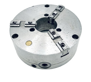 BISON 10" SET-TRU 3-Jaw Self Centering Lathe Model No. 3565-10 **GOOD** Poland