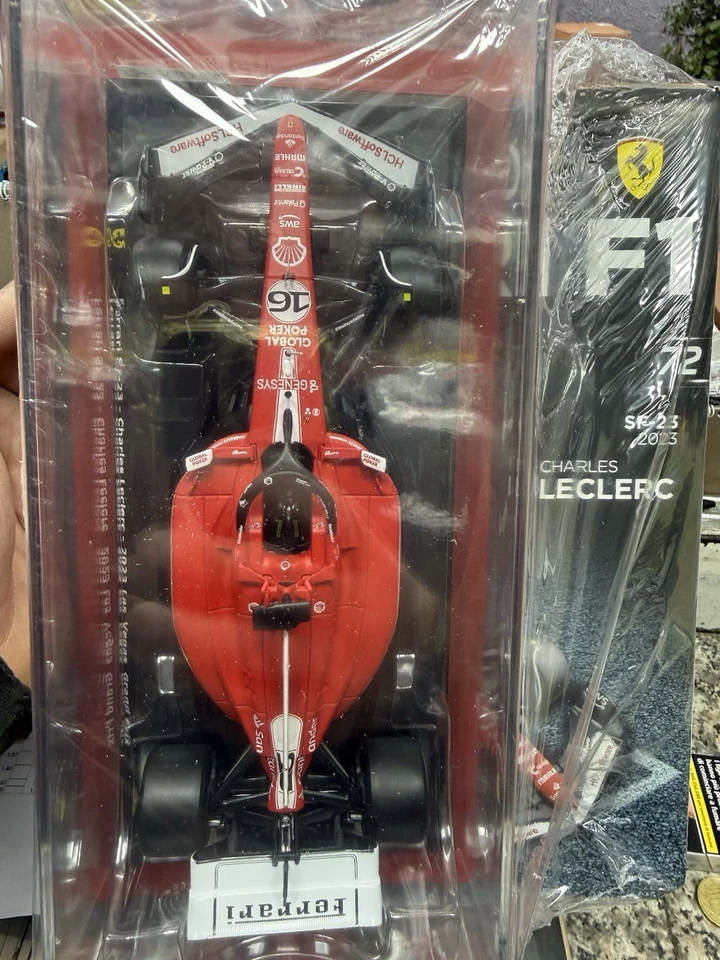 le grandi ferrari f1 1/24 SF23 Las Vegas Charles Leclerc #16 - Immagine 2 di 4
