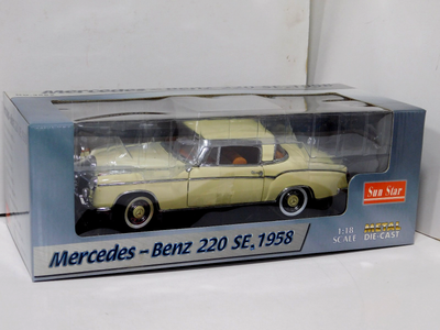 MERCEDES BENZ 220SE COUPE 1958 SUN STAR 3562 1:18 | eBay