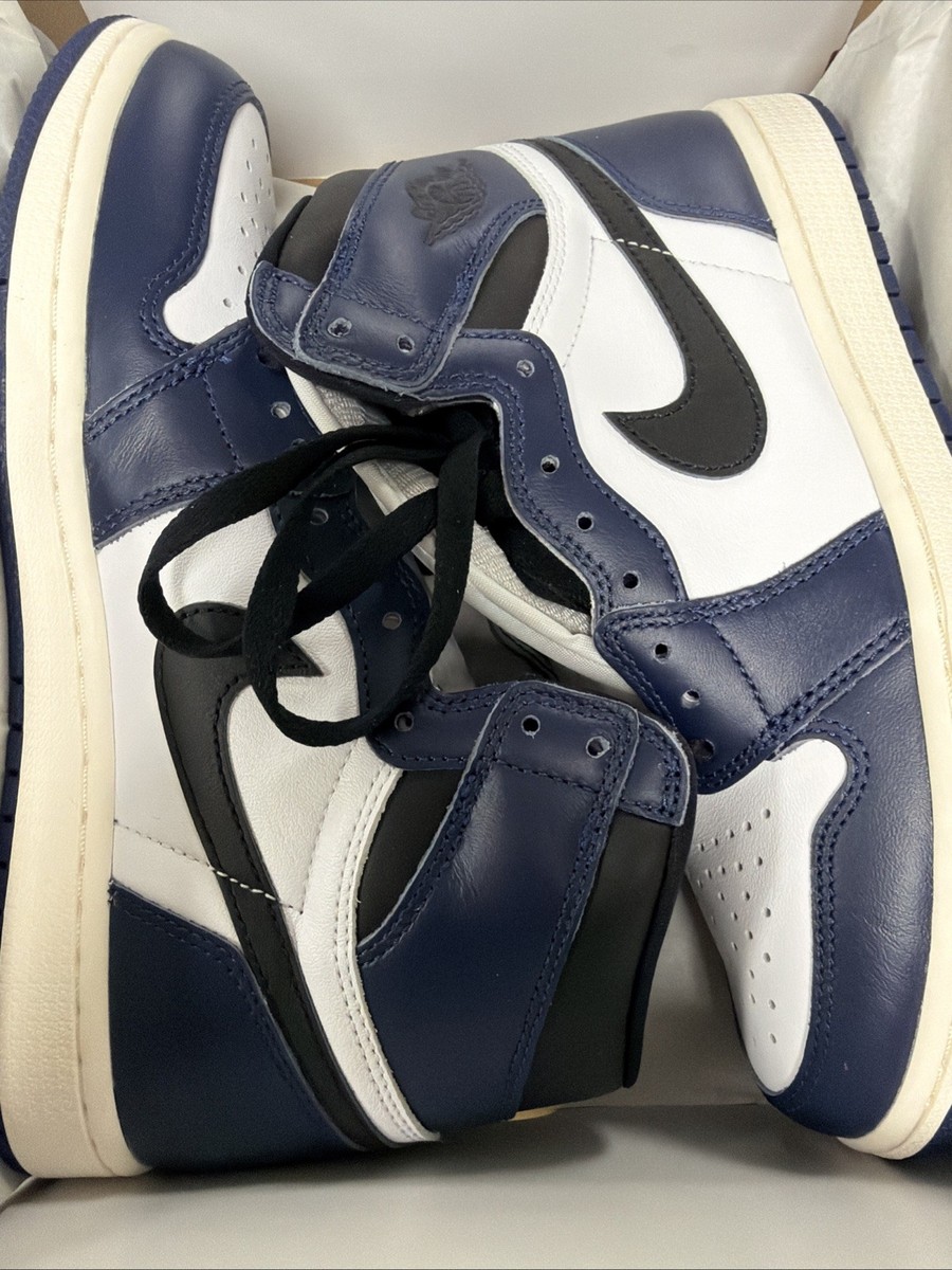 Nike Air Jordan 1 Retro High OG Midnight Navy Black White DZ5485