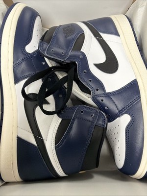Nike Air Jordan 1 Retro High OG Midnight Navy Black White DZ5485