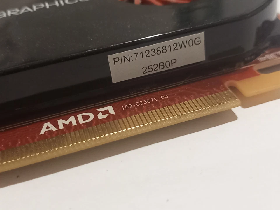 AMD FirePro 71238812W0G V4900 1GB 252B0P Full Profile 2x DisplayPort und 1x DVI - Image 2 of 4